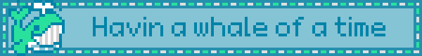 having a whale of a time by anakin on blinkies.cafe
